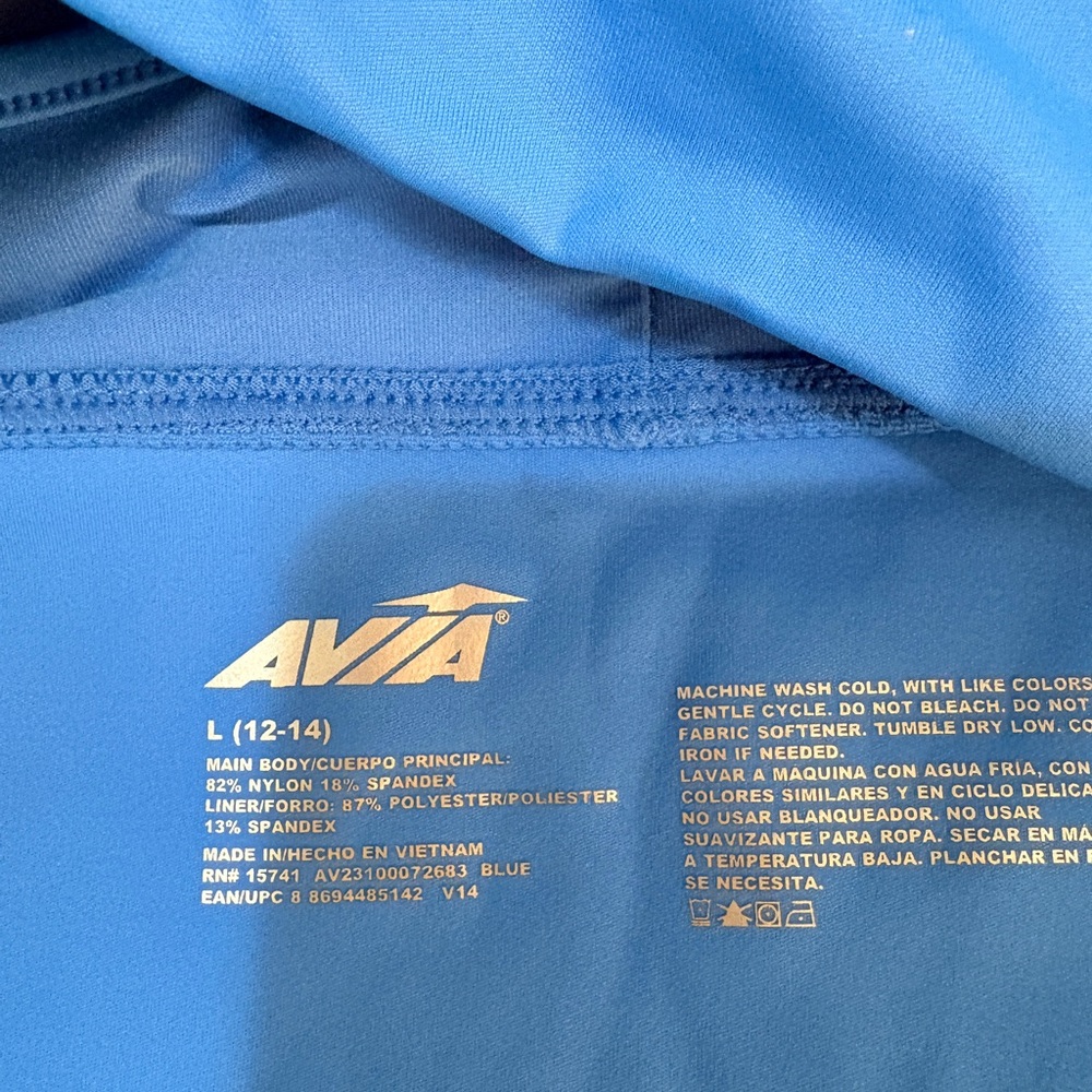 Avia Vibrant Blue Sports Bra - Picture 6 of 6